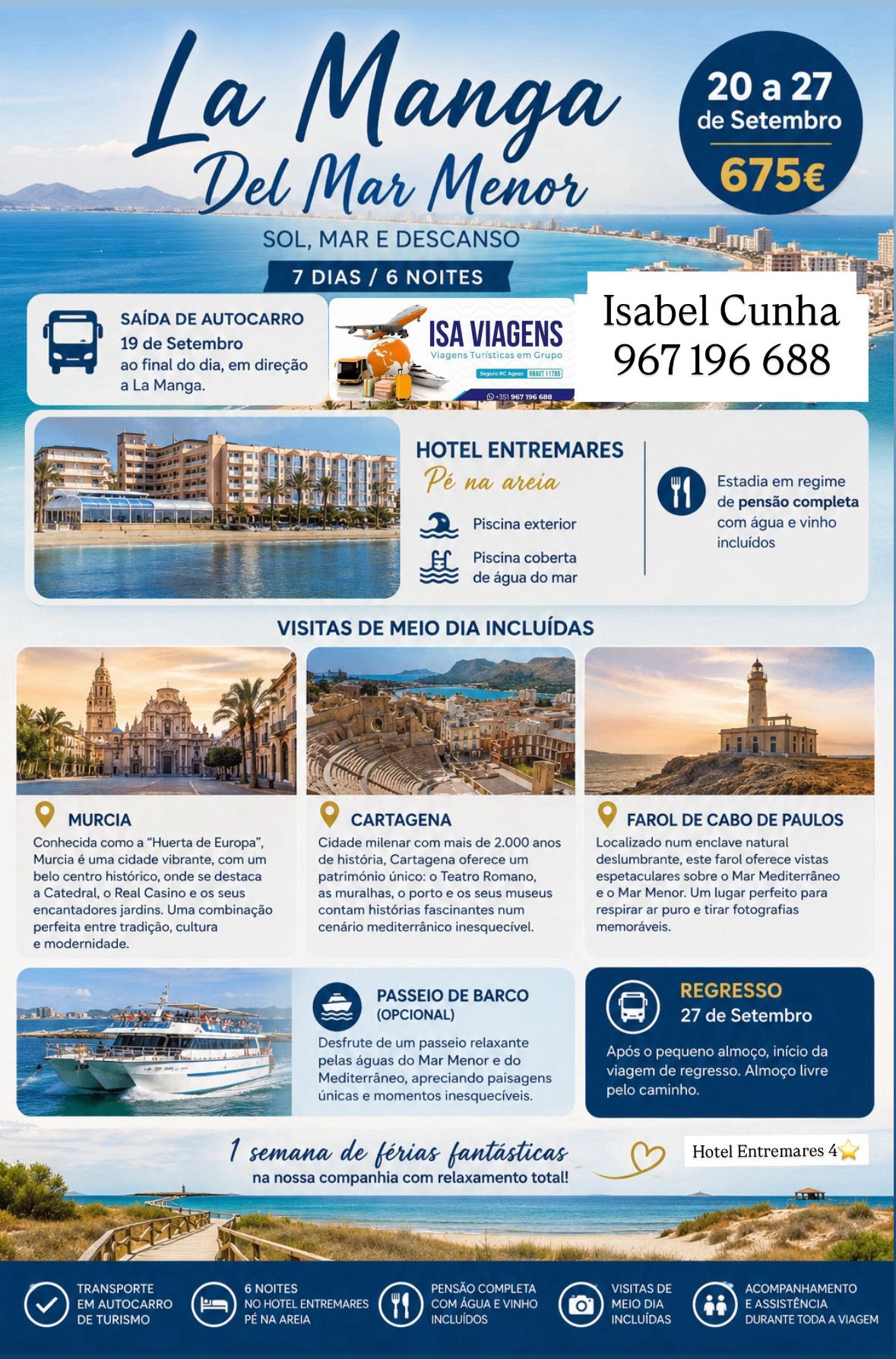 Ferias de verão em La Manga Del Mar Menor
